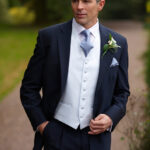 Classic Navy Mohair Lounge Suit