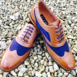 Brownblue-brogues
